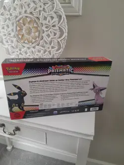 Pokemon TCG Prismatic Evolutions Premium Figure Collection Sealed Box*READ ME* - Image 2