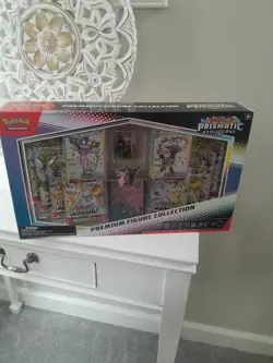 Pokemon TCG Prismatic Evolutions Premium Figure Collection Sealed Box*READ ME* - Image 1