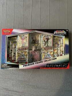 Pokemon TCG Prismatic Evolutions Premium Figure Collection Box | Sealed - Image 1