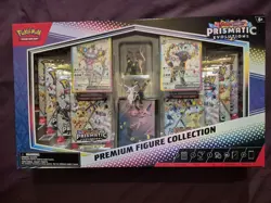 Pokemon TCG Prismatic Evolutions Premium Figure Collection Sealed Box - Image 1