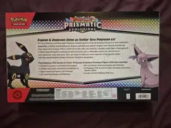 Pokemon TCG Prismatic Evolutions Premium Figure Collection Sealed Box - Image 2