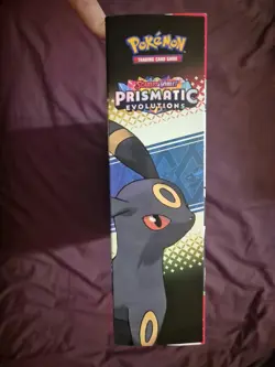 Pokemon TCG Prismatic Evolutions Premium Figure Collection Sealed Box - Image 3