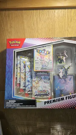 Pokemon TCG Prismatic Evolutions Premium Figure Collection Sealed - Image 2