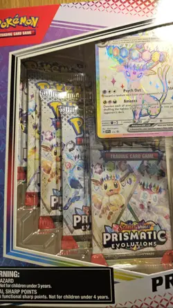 Pokemon TCG Prismatic Evolutions Premium Figure Collection Sealed - Image 4
