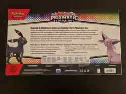 Pokemon TCG Prismatic Evolutions Premium Figure Collection - Sealed Box - Image 2