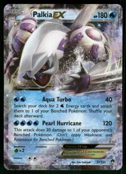 Palkia EX 31/122 Ultra Rare Holo NM Pokemon XY - BREAKpoint - Image 1