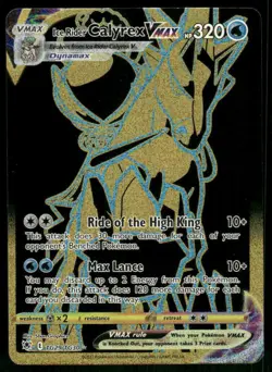 Ice Rider Calyrex VMAX (Secret) TG29/TG30 Secret Rare Holo NM Pokemon SWSH10: As - Image 1