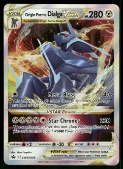 Origin Forme Dialga VSTAR SWSH256 Promo Holo NM Pokemon SWSH: Sword & Shield Pro - Image 1
