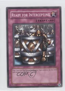 Ready for Intercepting Unlimited YuGiOh Legacy of Darkness #LOD-031 2003 READ - Image 1
