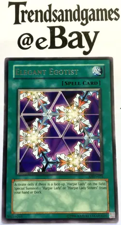 YUGIOH - ELEGANT EGOTIST - MRD-024 - NEAR MINT - RARE - METAL RAIDERS - ENGLISH - Image 1