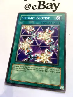 YUGIOH - ELEGANT EGOTIST - MRD-024 - NEAR MINT - RARE - METAL RAIDERS - ENGLISH - Image 3