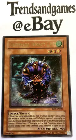 YUGIOH - ULTIMATE INSECT LV3 - RDS-EN007 - ULTIMATE - NM - CYBERNETIC REVOLUTION - Image 1