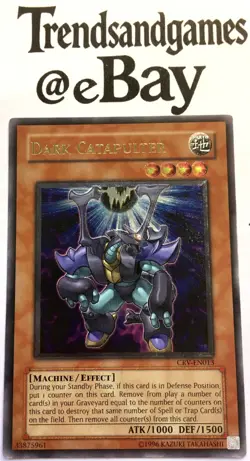 YUGIOH - DARK CATAPULTER - CRV-EN013 - NEAR M - ULTIMATE - CYBERNETIC REVOLUTION - Image 1
