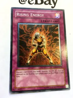 YUGIOH - RISING ENERGY - CRV-EN056 - ULTIMATE RARE - NM - CYBERNETIC REVOLUTION - Image 2
