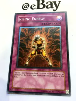YUGIOH - RISING ENERGY - CRV-EN056 - ULTIMATE RARE - NM - CYBERNETIC REVOLUTION - Image 3