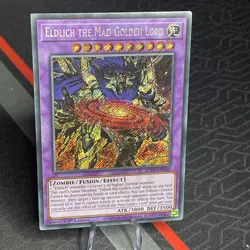 Yugioh! Eldlich the Mad Golden Lord - BLVO-EN040 - Secret Rare - 1st Edition - Image 1