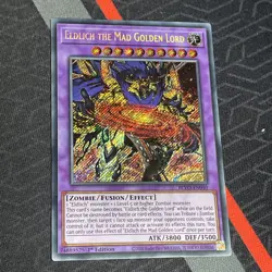 Yugioh! Eldlich the Mad Golden Lord - BLVO-EN040 - Secret Rare - 1st Edition - Image 2