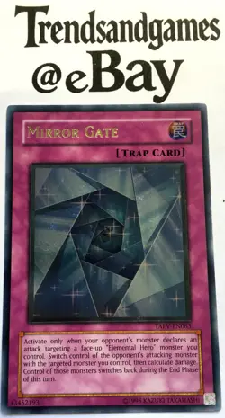 YUGIOH - MIRROR GATE - TAEV-EN063 - ULTIMATE RARE - NEAR MINT TACTICAL EVOLUTION - Image 1
