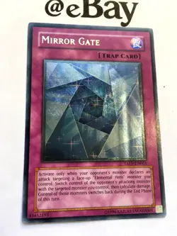 YUGIOH - MIRROR GATE - TAEV-EN063 - ULTIMATE RARE - NEAR MINT TACTICAL EVOLUTION - Image 2