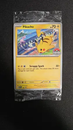 Pokemon TCG Pikachu SVP #190 Promo 2024 World Championships SEALED - Image 1
