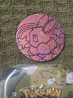 Pokemon Sylveon 🌀 040/131 Cosmos Holo Prismatic Evolutions Promo Tin Art - Image 3