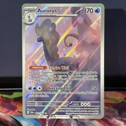 Aurorus 092/088 Illustration Rare Holo ME03: Perfect Order Pokemon NM/M - Image 1