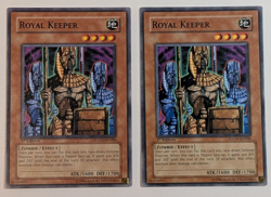 Yugioh TCG - 2x Royal Keeper - SDZW-EN006 - NM - 1st Edition - Common - 2008 - Image 1
