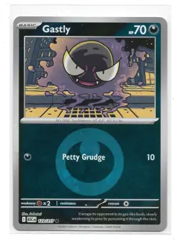 GASTLY (ENERGY SYMBOL PATTERN) 123/217 ASCENDED HEROES POKEMON REVERSE HOLO NM - Image 1