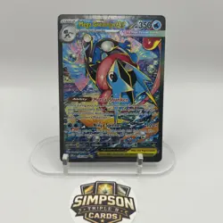 Mega Greninja ex SIR 116/086 Chaos Rising Special Illustration Rare Pokemon TCG - Image 1