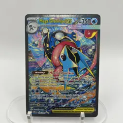 Mega Greninja ex SIR 116/086 Chaos Rising Special Illustration Rare Pokemon TCG - Image 2