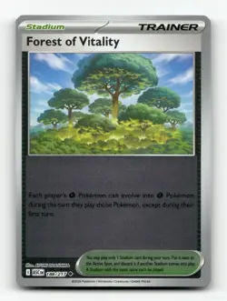 Forest of Vitality 188/217 Ascended Heroes Pokemon Reverse Holo Near Mint - Image 1