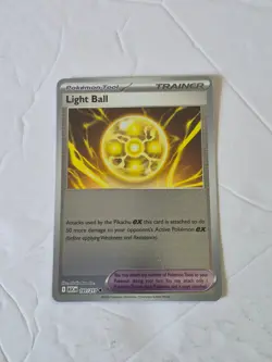 Light Ball 191/217 Uncommon Ascended Heroes Pokemon Reverse Holo Near Mint - Image 1
