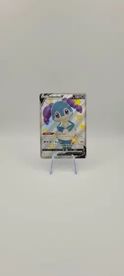 Pokemon TCG: Indeedee V SV114/SV122 Shiny Holo Rare - Shining Fates - NM - Image 3