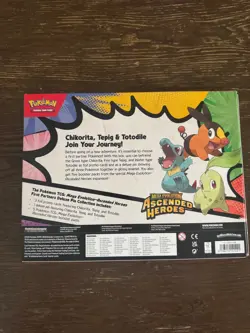 Pokemon Ascended Heroes First Partner Deluxe Pin Collection Sealed New - Image 2