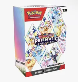 Pokemon TCG Prismatic Evolutions Booster Bundle Box 2025 English - Image 1