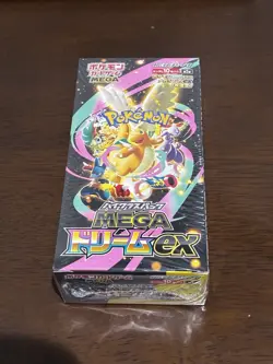Pokemon MEGA Dream ex M2a Booster Box Japanese w/Shrink Free shipping @@ - Image 1