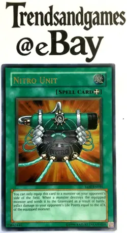 YUGIOH - NITRO UNIT - TLM-EN046 - ULTIMATE RARE - NEAR MINT - THE LOST MILLENIUM - Image 1