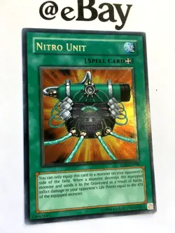 YUGIOH - NITRO UNIT - TLM-EN046 - ULTIMATE RARE - NEAR MINT - THE LOST MILLENIUM - Image 2