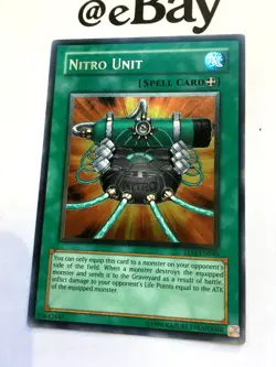 YUGIOH - NITRO UNIT - TLM-EN046 - ULTIMATE RARE - NEAR MINT - THE LOST MILLENIUM - Image 3