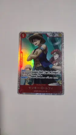 One Piece TCG | Monkey D. Luffy OP14-013 SR | Super Rare Foil | JAP | NM - Image 1