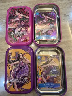 One Piece TCG Boa Hancock OP13-051 SEALED Promo Card from TS-03 Tins JP - Image 1