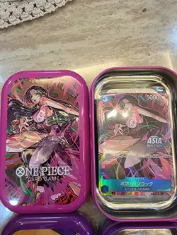 One Piece TCG Boa Hancock OP13-051 SEALED Promo Card from TS-03 Tins JP - Image 2