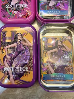 One Piece TCG Boa Hancock OP13-051 SEALED Promo Card from TS-03 Tins JP - Image 3