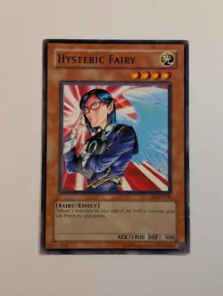 Yugioh TCG - 1x Hysteric Fairy - DB1-EN238 - Played MP - Unlimited Common 2004 - Image 4