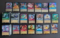 Disney Lorcana TCG Bulk Lot 600+ Cards Including Holos and Legendary - Image 1