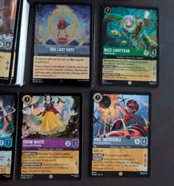 Disney Lorcana TCG Bulk Lot 600+ Cards Including Holos and Legendary - Image 3