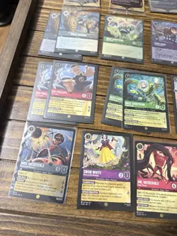 Disney Lorcana Wilds Unknown LOT Of 6 Epic 10 Legendary 3 Promo Cards Tcg Buzz - Image 5