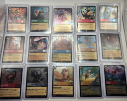 LOT X15 Disney Lorcana TCG Mixed Cold Foil Lot- Super Rare/Legendary Mint Lot - Image 1