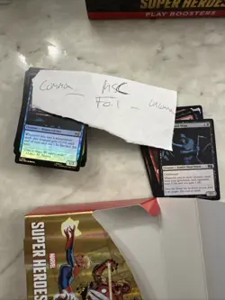 Magic The Gathering Bulk Lot All Marvel Super Heroes MSH MSC W/Foil MTG TCG Card - Image 3