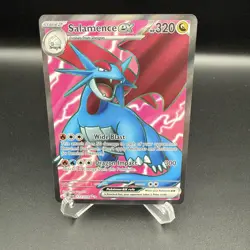 Pokemon Card Salamence ex 177/159 Journey Together Full Art Ultra Rare - Image 1